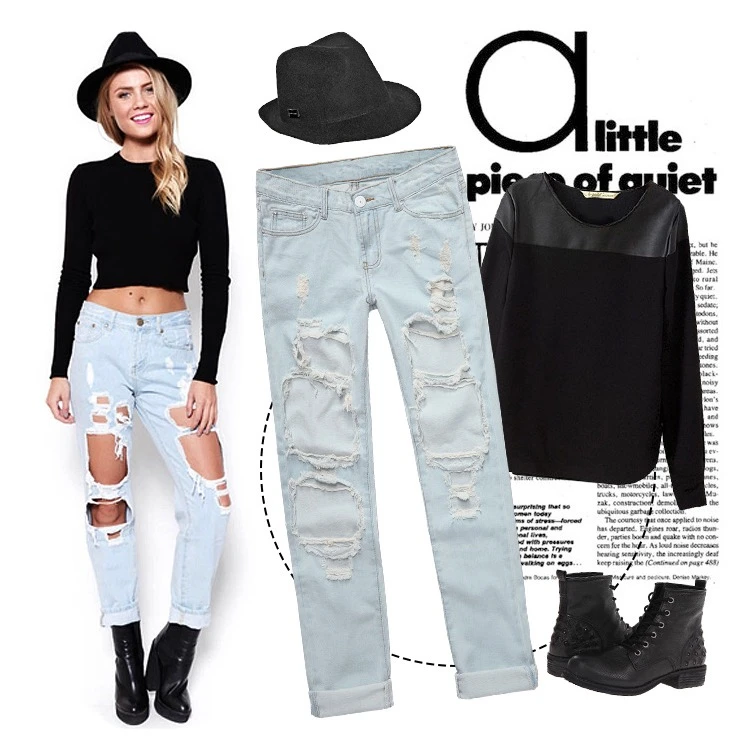 cotton jeans black colour