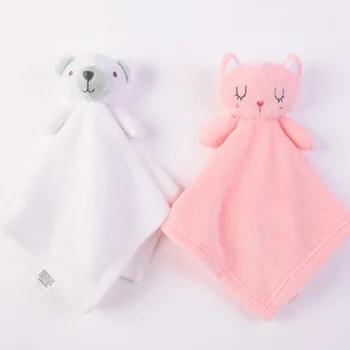 

Baby Plush Toy Cute Animals Comfort Towel Soft Appease Dolls Newborn Boys Girls Playmate Sleeping Toys