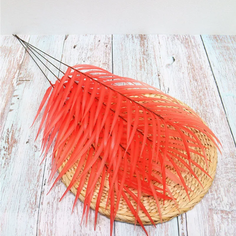 1pcs Simulated iron Leaves green plants Fake Palm Tree Leaf Greenery for Floral flower Arrangement flore wedding decoration 1pcs Simulated iron Leaves green plants Fake Palm Tree Leaf Greenery for Floral flower Arrangement flore wedding decoration