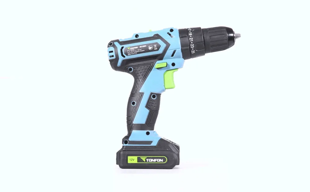 Xiaomi Mijia Tonfon Wireless Electric Cordless Drill Impact Power Driver 1220V 2000mAh Battery 2-Speed EU Adapter For Home Work (2)