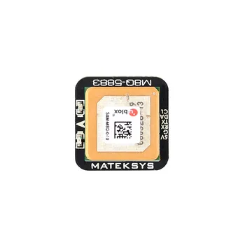 

Matek Systems M8Q-5883 Ublox SAM-M8Q GPS & QMC5883L Compass Module for RC Multirotor FPV Racing Drone Long Range