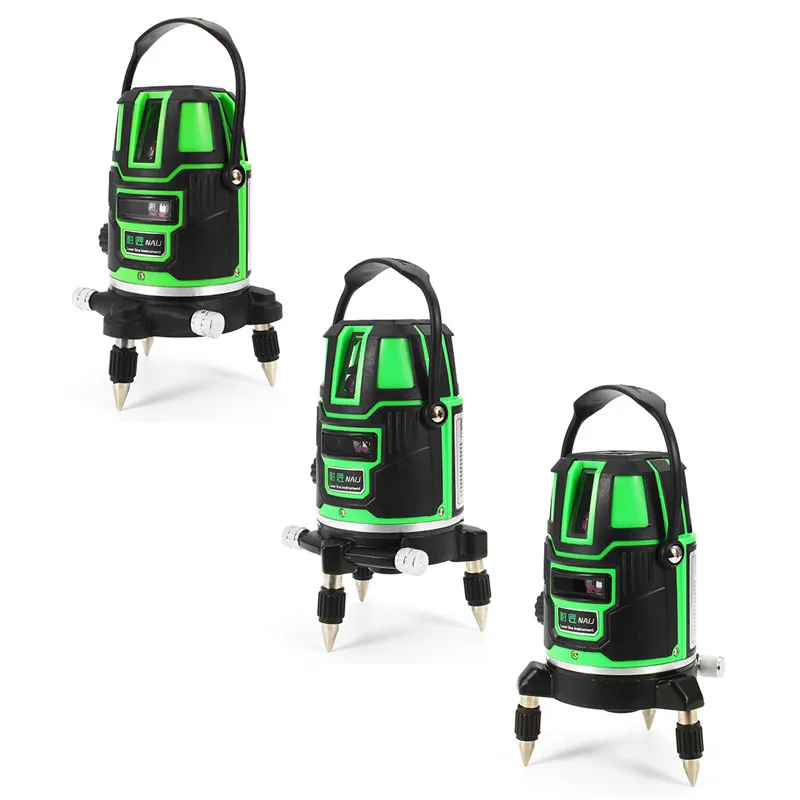2/3/5 Cross Lines Indoor/Outdoor Green Laser Level Self-Leveling 360 Rotary Measure Tool Set US Plug Radius Alternating Direct 2/3/5 Cross Lines Indoor/Outdoor Green Laser Level Self-Leveling 360 Rotary Measure Tool Set US Plug Radius Alternating Direct