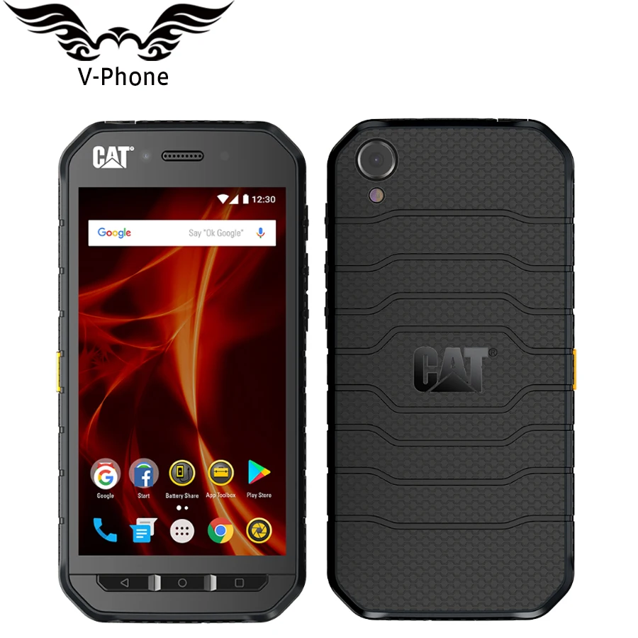 Бренд CAT S41 IP68 мобильный телефон водонепроницаемый пылезащитный 4G LTE 5," 3 Гб ram 32 Гб rom Восьмиядерный Android 7,0 5000 мАч двойная камера