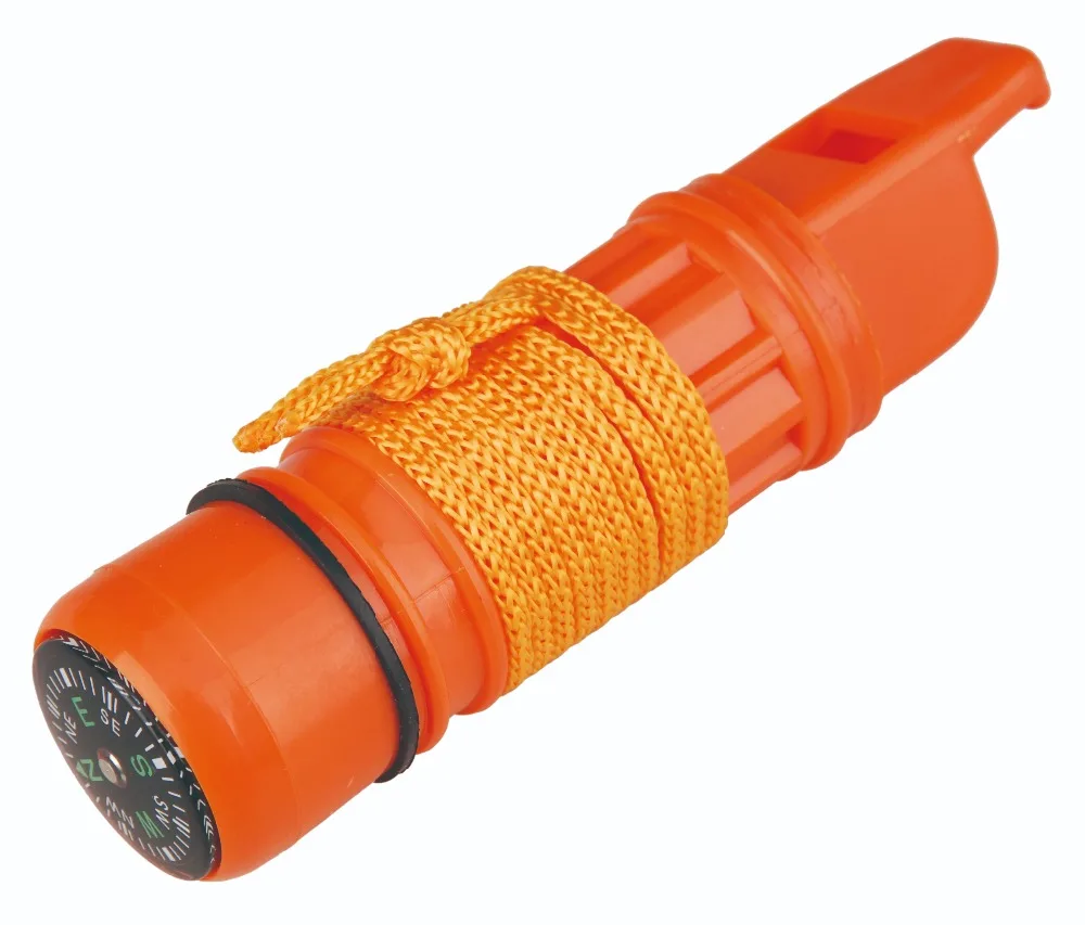 AceCamp 1Pcs Multifunction Whistle Outdoor Emergency Survival Keychain