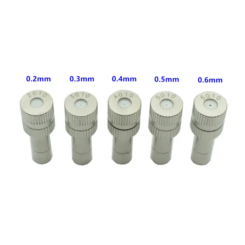 10-50pc Adjustable Misting Nozzle Gardening Watering Brass Spray Sprinkler Spray