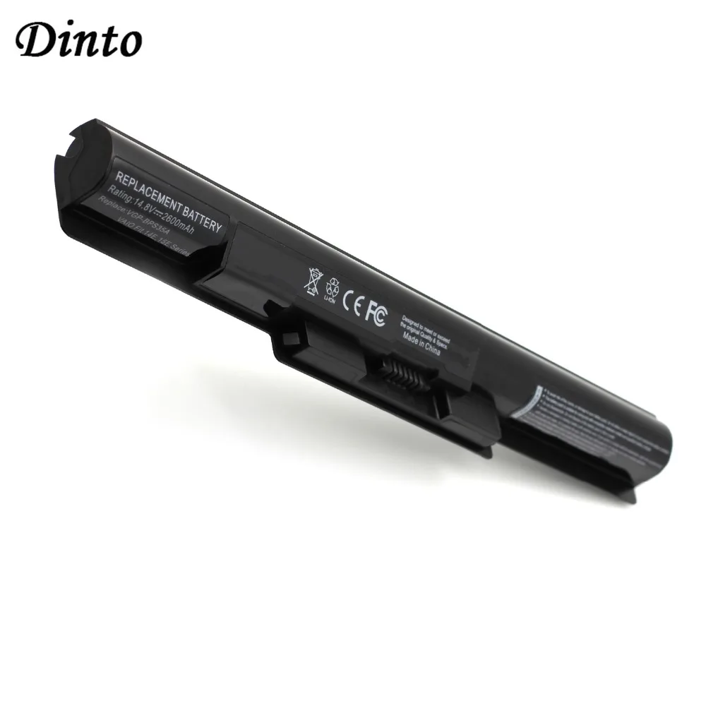 Dinto 2600mAh 14.8V 4cells Laptop Battery VGPBPS35A Batteries for Sony