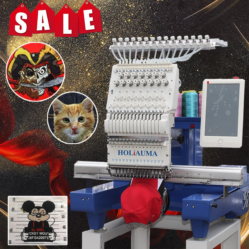 hat embroidery machine