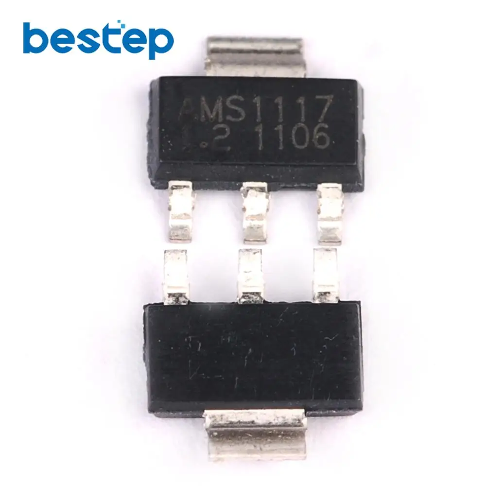 

10PCS AMS1117-1.2 MOS tube AMS1117-1.2V 1.2V 1A Voltage Regulator LDO SOT-223