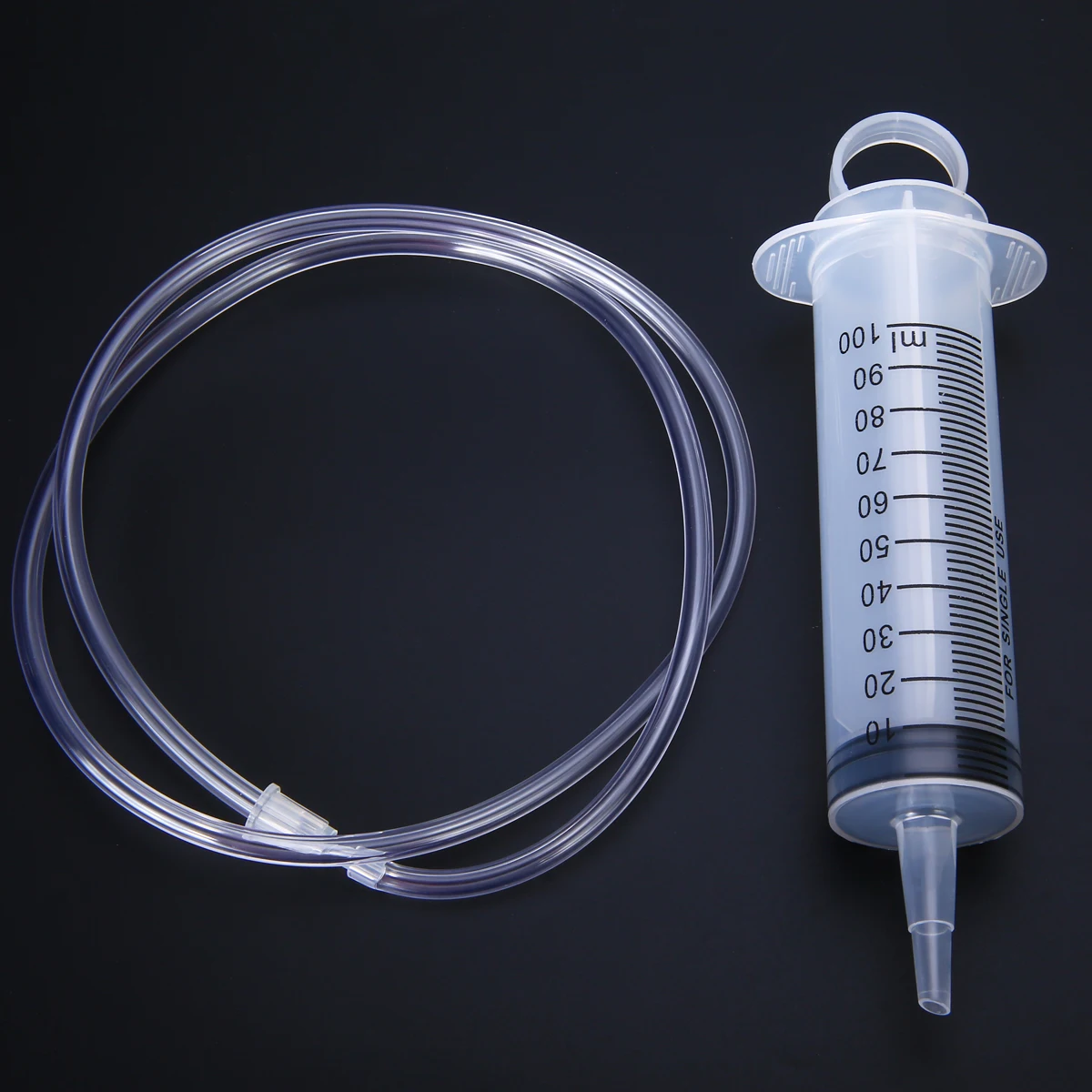 New Large Syringe Hypodermic 100ml Transparent Syringe + 90cm Tube For Feeding Ink Cartridge DIY Industrial Tools