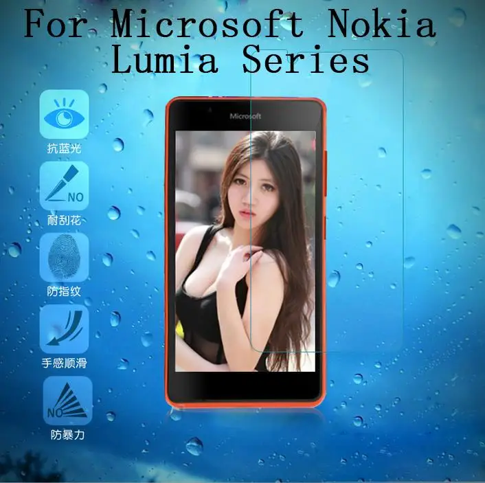 Закаленное стекло для защиты экрана Flim 9H Microsoft Nokia Lumia X 640XL X2 435 540 930 950 950XL 530 730 550 650