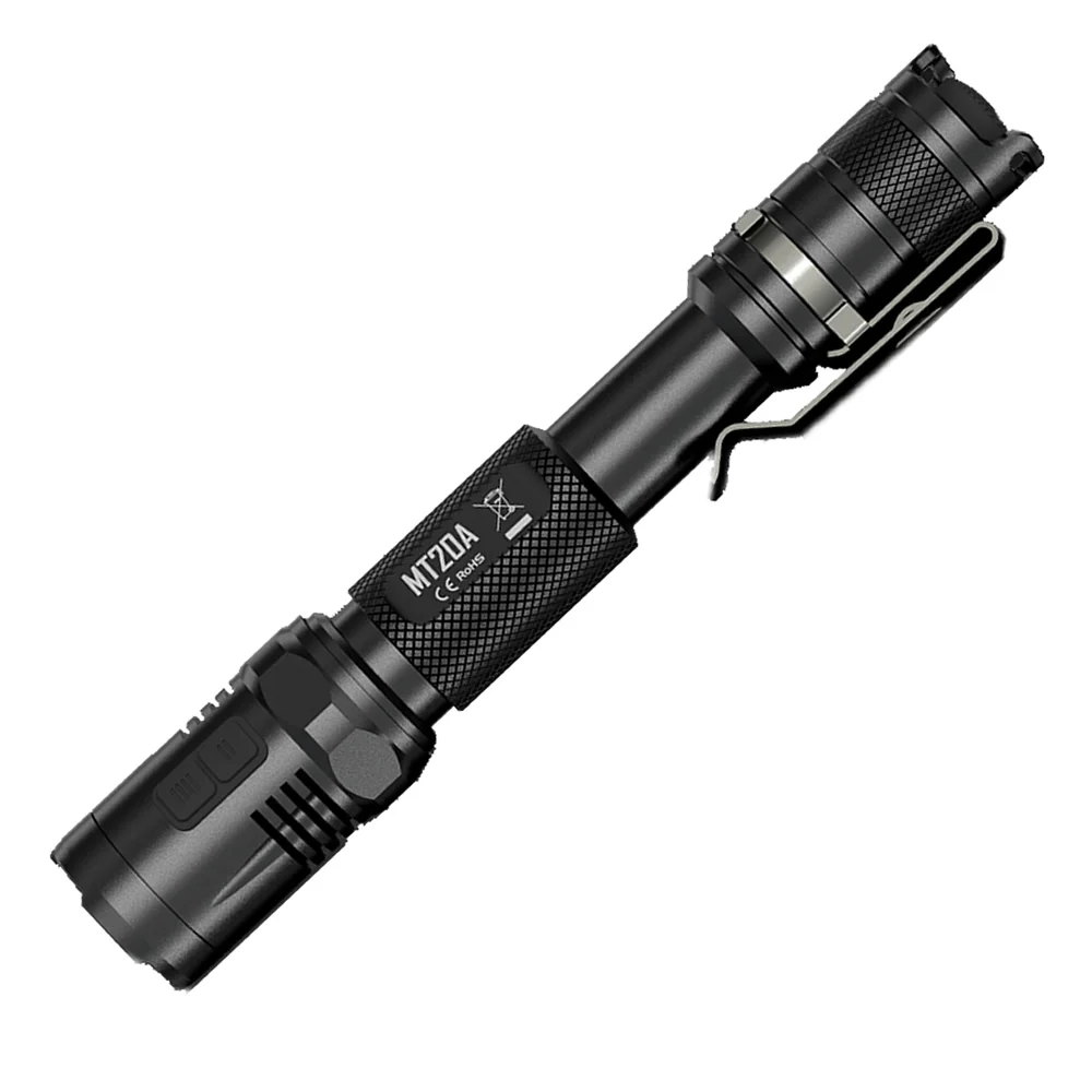 2020 оптовая продажа многоцелевой тактический фонарь NITECORE MT20A R5 белый красный
