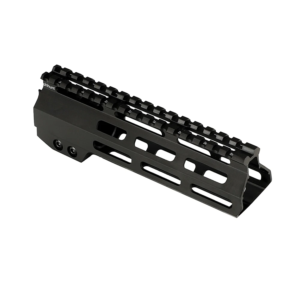 Ohhunt тактический AR15 поплавок M-LOK Handguard " 9" 1" 12" 13," 15" 1" Пикатинни со стальной бочкой гайка для прицела