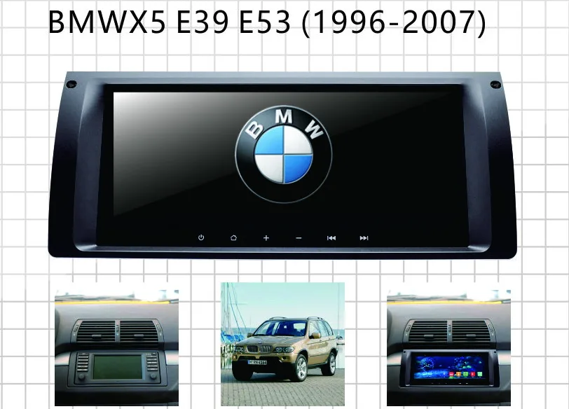 Мультимедийная система для автомобилей BMW E39 E53 X5 android gps авто радио автомобильный