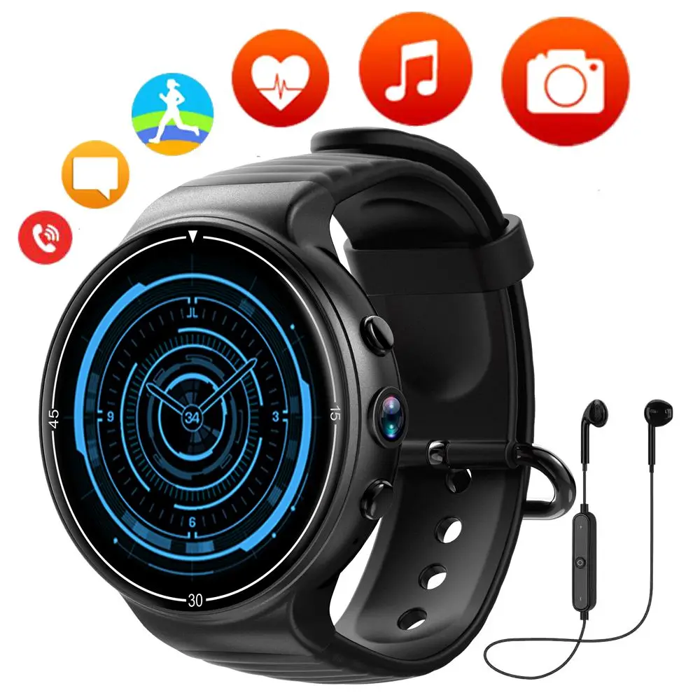 Новые 4G Смарт-часы Android 5,1 I8 AMOLED дисплей экран gps wifi Bluetooth smartwatch монитор сердечного ритма PK Z28 LEM X LEM7 I7 H5