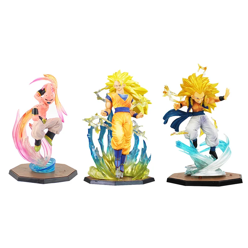 Pаспродажа Majin Буу Гоку Gotenks ПВХ Фигурки Tamashii Наций S.H. Figuarts ноль Супер Саян Коллекция Модель Dragon Ball Z игрушка