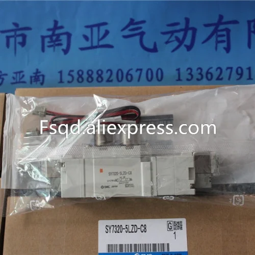 

SY7320-5LZD-C8 SY7320-5LZD-C10 SMC solenoid valve electromagnetic valve pneumatic component air tools SY7000 series