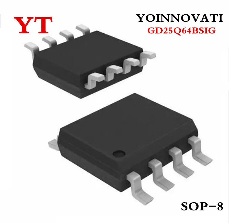 

Free shipping 10pcs/lot GD25Q64BSIG GD25Q64 25Q64BSIG SOP8 IC Best quality