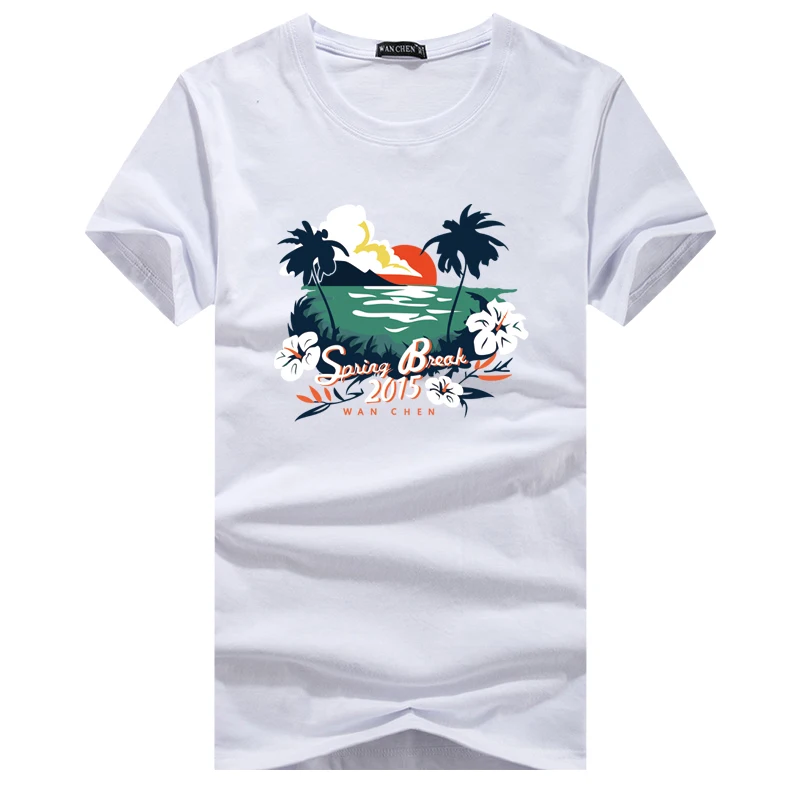 

2019 New Fashion Summer scenery tshirt Printed Men T shirt Short Sleeve Casual t-shirt Hipster Fractal Pattern tees Cool Tops