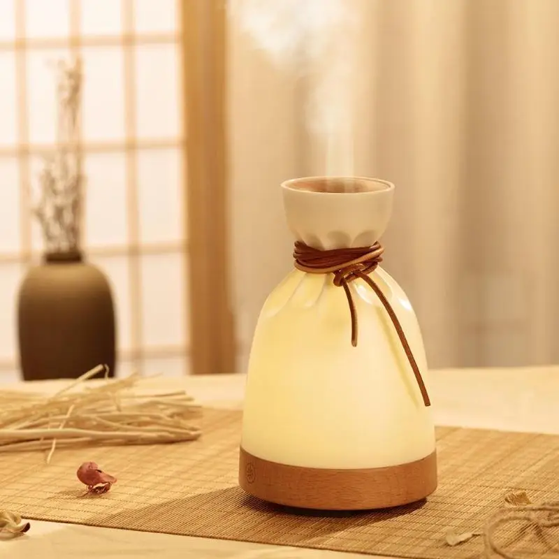 140ml Wood Grain Essential Oil Diffuser Aromatherapy Diffuser Aroma Atomizer Mist Maker Fogger Air Humidifier for Home Office 140ml Wood Grain Essential Oil Diffuser Aromatherapy Diffuser Aroma Atomizer Mist Maker Fogger Air Humidifier for Home Office
