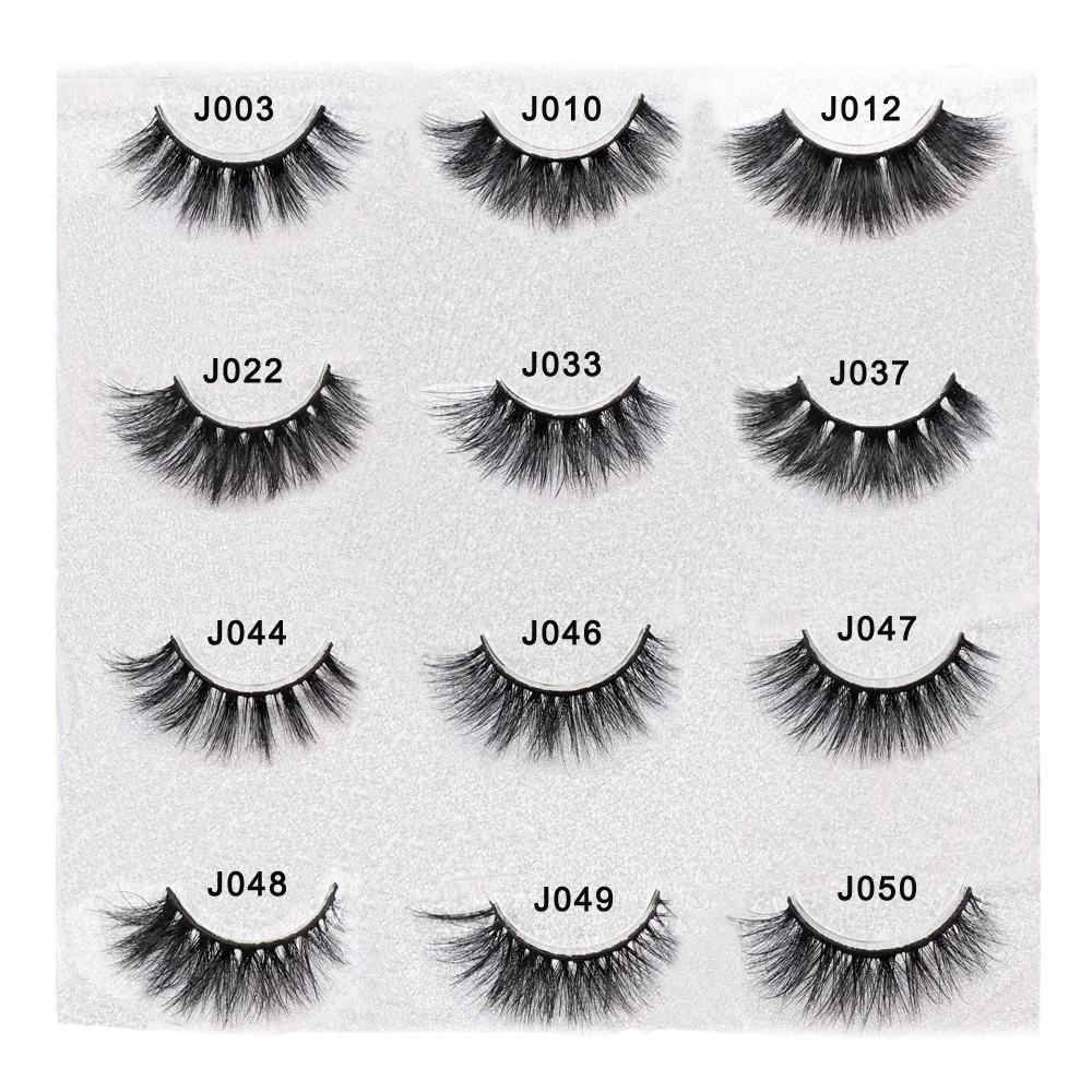 

SOQOZ Eyelashes 3D Mink Eyelashes Cruelty Free Fluffy False Eyelashes Natural Long Dramatic Lashes Hand Made Mink Lashes