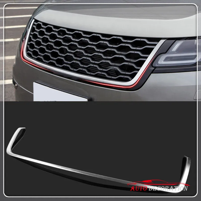 For High equipped font b Exterior b font Car styling Steel Matte Front Grille Frame Trim