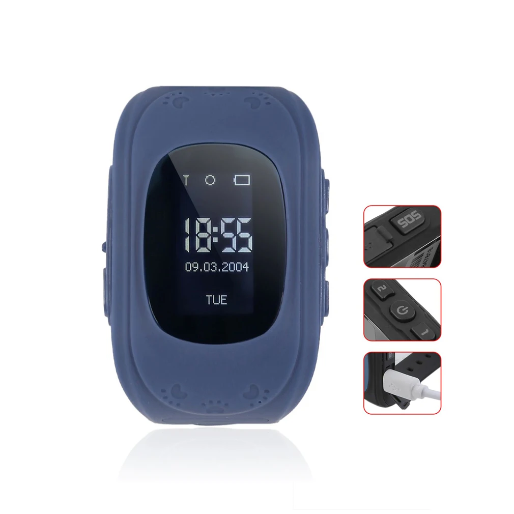 Цена Умные часы Q50, детские смарт часы, анти потеря, умные наручные часы для детей, SOS, поиск местоположения, локатор, трекер без font b gps b font