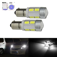 Angrong 2 шт. H6W BAX9S лампы 10 светодиодный 8 Вт парковка боковая Лампа Белый для BMW 3 серии F30 F31 F34