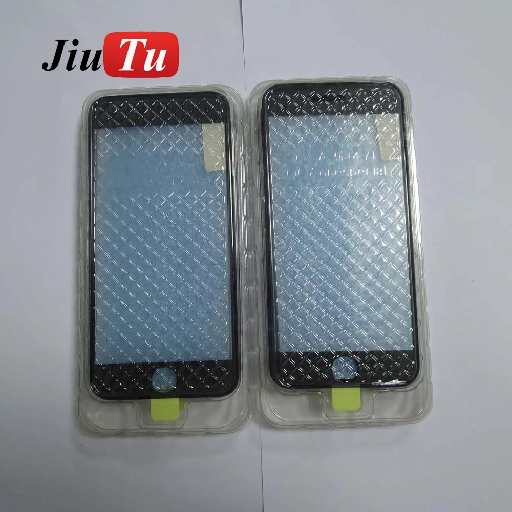 Cold Press Front Glass+Frame+OCA For iPhone 6 6S Plus Outer Glass with Bezel Frame with OCA LCD Repair Part Best Quality (6)