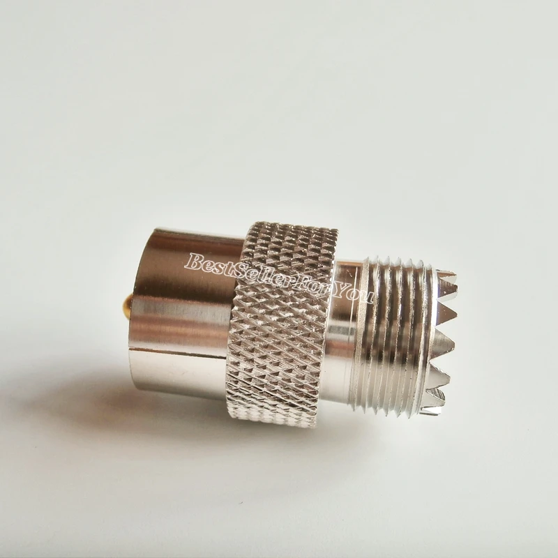1 шт. UHF Female SO239 PL 259 Штекерный соединитель Быстрый PUSH ON Slide on адаптер|uhf male connector|uhf