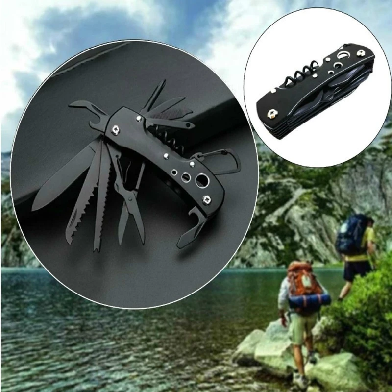 

Multitool Stainless Steel Folding Screwdriver Knife Camping Survival EDC Gear Tactical Training Outdoor Equipment For Hunting