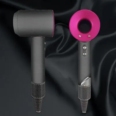 Фен защитная пленка скраб резка не оставляя клей для Dyson Фен - Цвет: Black brushed