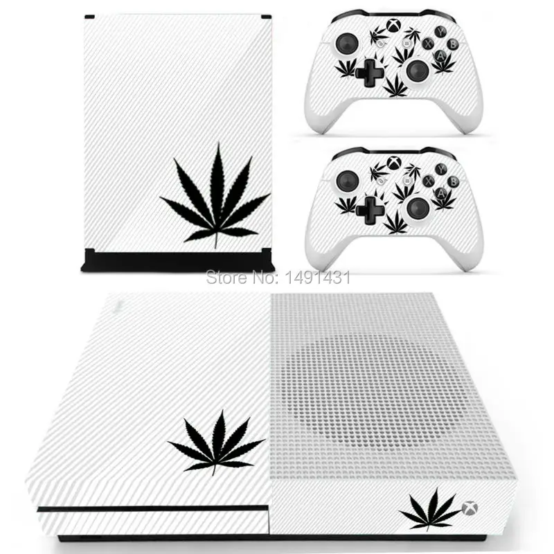 OSTSTICKER White Vinyl Decal Sticker For Xbox one S Console For Xbox