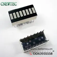 CPB081020A/BR 8 сегментный красный светодиодный дисплей бар-граф плоскость дисплей трубка 10 шт./партия