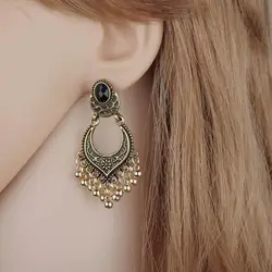 Индийские болливудское украшение свадебная одежда Традиционные Polki Earrings10.3