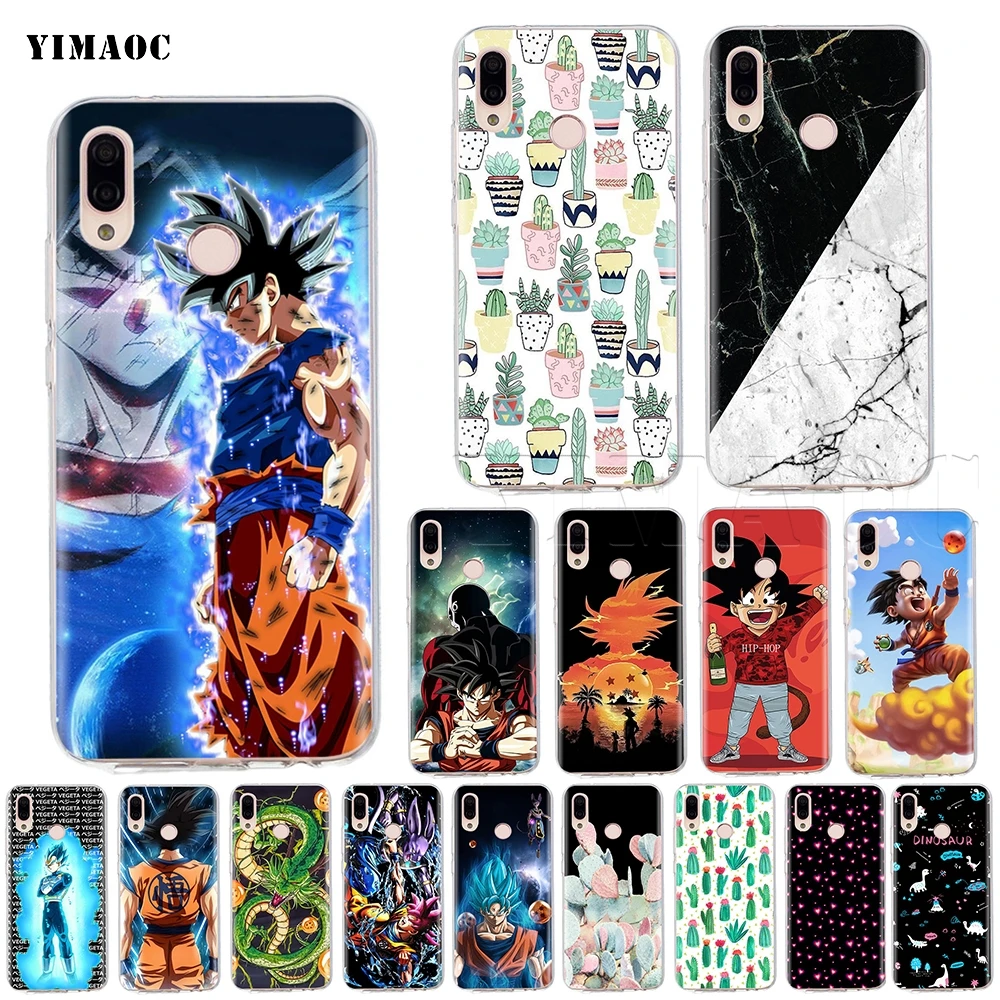 

YIMAOC Dragon Ball Son Goku Silicone Case for Huawei Honor Mate 20 6a 7a 8x 7c 7x 9 10 Nova 3i 3 Lite Pro