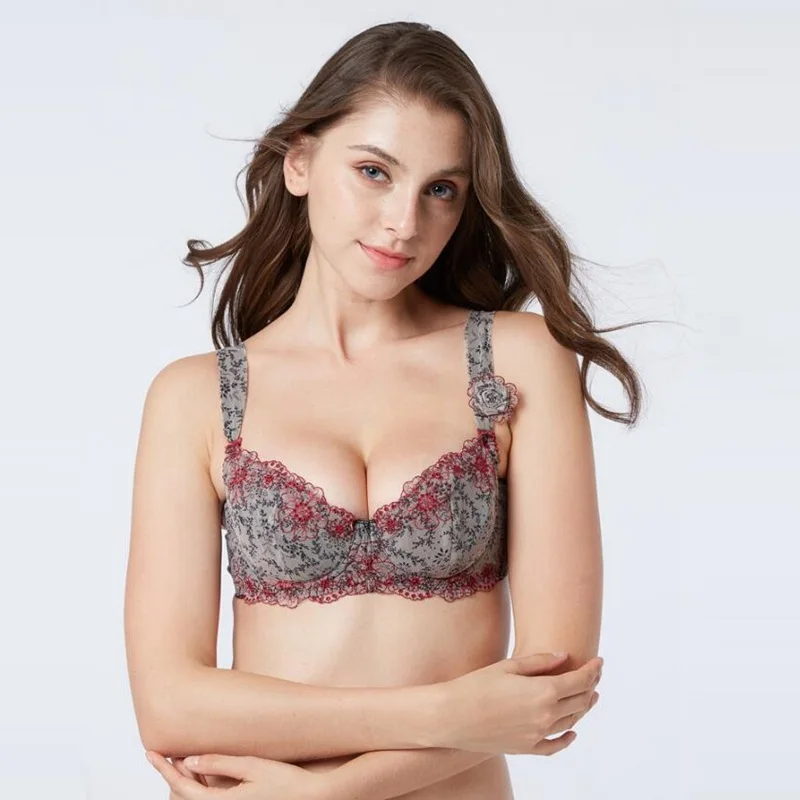 Minimizer Women Vest Bra Underwire Brassieres Plus Size Convertible