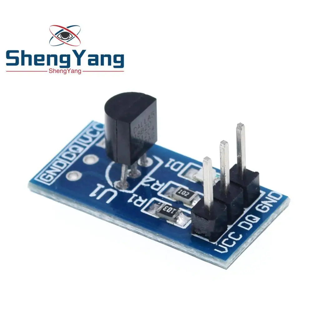 

ShengYang 1PCS DS18B20 temperature measurement sensor module For arduino