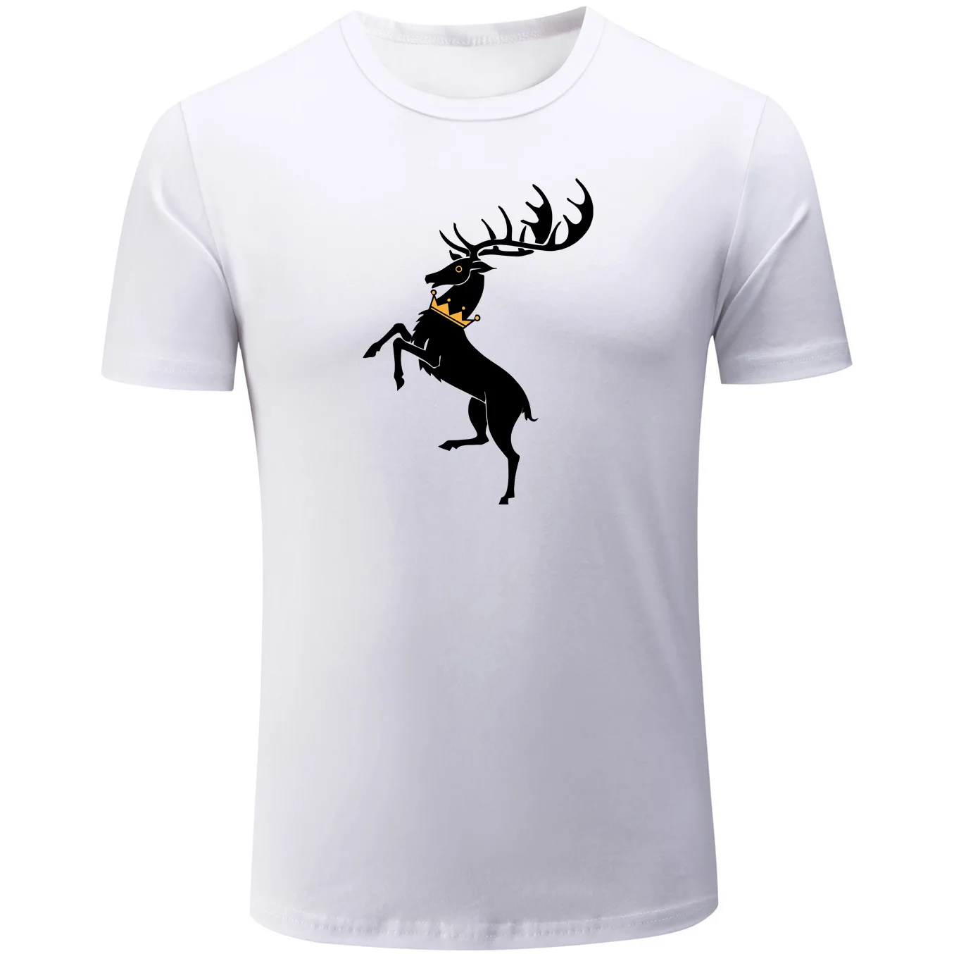 

Sample Style T Shirt for Men Women Girls Boys T-shirt Game of Thrones House Baratheon Banner Tshirts Off White Unisex Streetwear