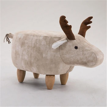 

20%Change shoes stool solid wood deer animal change shoes stool storage sofa stool creative test shoes stool