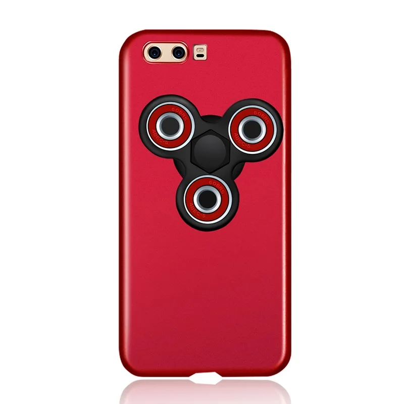 Флэш-Непоседа счетчик палец EDC руки Spinner телефон чехол для Huawei P10 аутизм СДВГ
