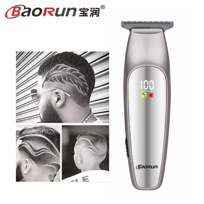 Professional Precision Hair Clipper Electric Hair Trimmer Close To