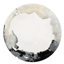 Коралловый бархатный коврик на стул и на пол чернильный художественный круглый ковер для гостиной Детская спальня игровая площадка наружные коврики домашний текстиль