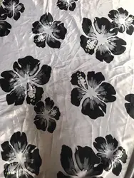5 метров мягкая эластичная атласная ткань для шитья старинные цветы имитировать шелк эластичный материал ткань сатин-стрейч с принтом