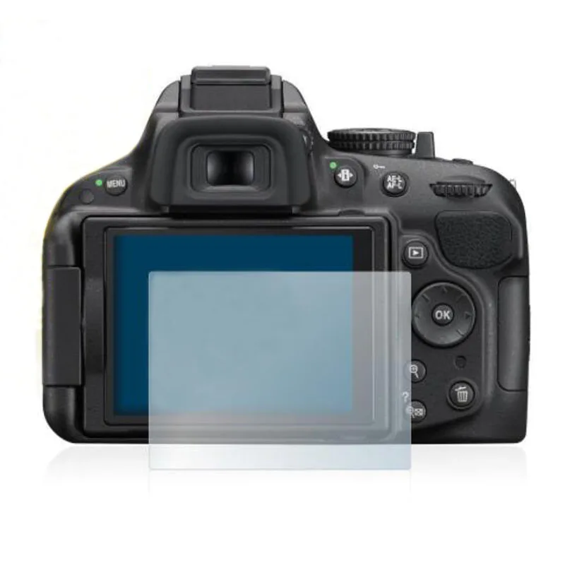 Закаленное стекло Защитная Крышка для Nikon D5100 D5200 DSLR камеры ЖК-экран пленка |