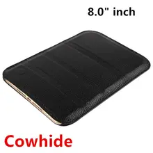HUWEI Case Cowhide For Lenovo Tab 4 8 Plus Protective Smart Cover Genuine Leather Tab48plus Tablet PC Protector Sleeve Covers
