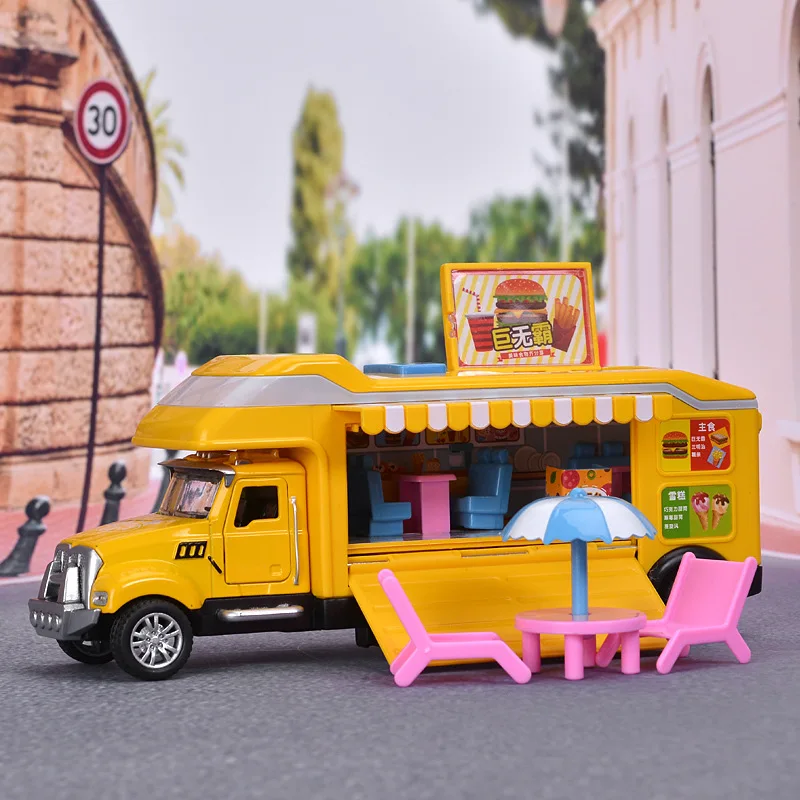 fast food bus toy