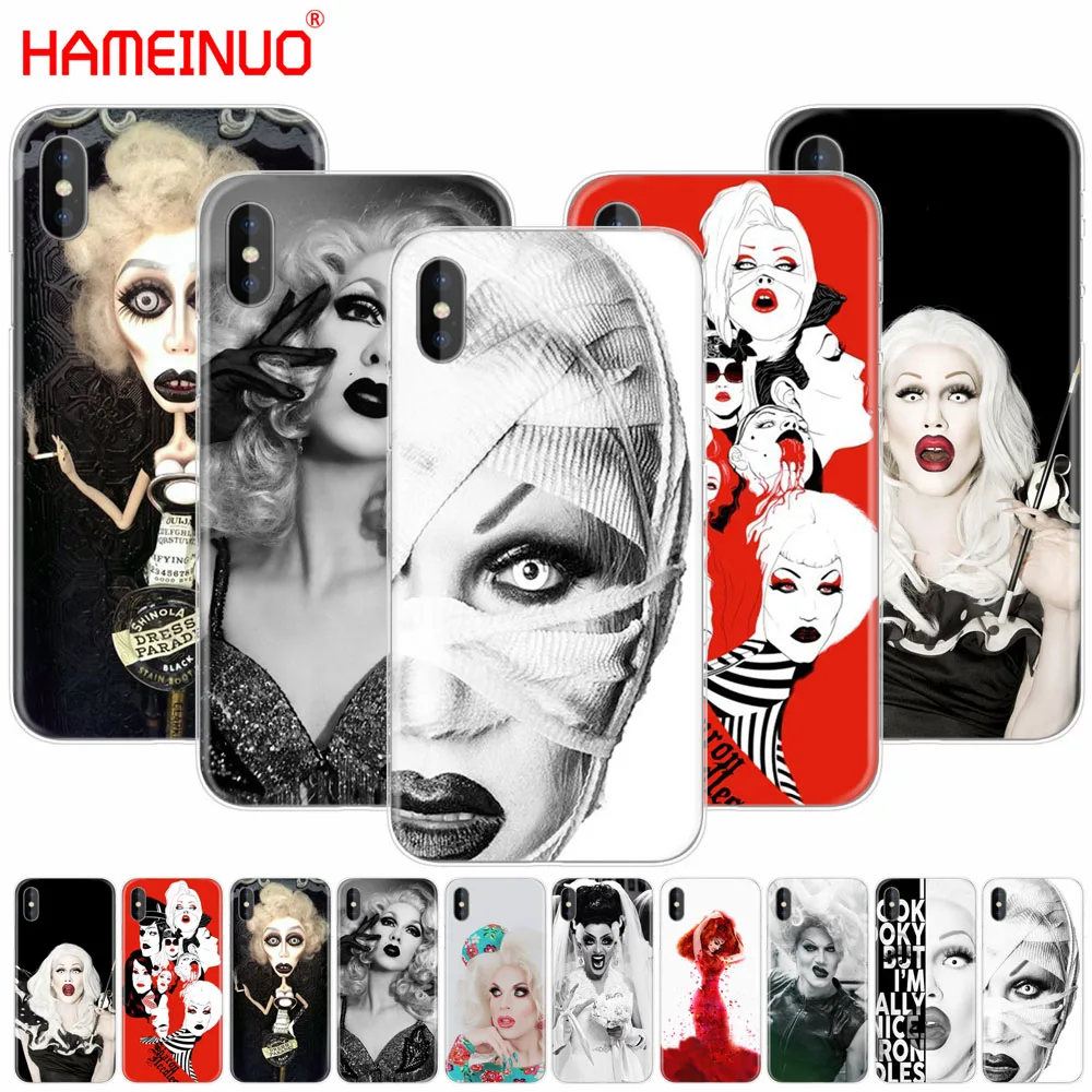 

HAMEINUO RuPaul's Drag Race Fashion cell phone Cover case for iphone X 8 7 6 4 4s 5 5s SE 5c 6s plus