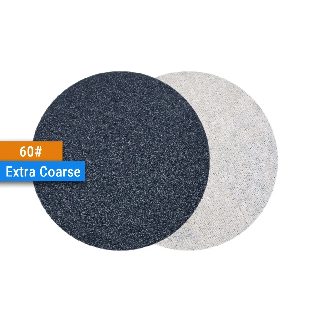 30PCS 3 Inch(75mm) Silicon Carbide Hook&Loop Flocking Waterproof Sanding Discs for Wet/Dry Sanding Round Self-adhesive Sandpaper