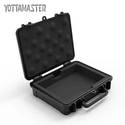 Yottamaster HDD защитный чехол 3,5 дюймов жесткий диск чехол водостойкий противоударный HDD коробка черный защитный замок дизайн с этикеткой