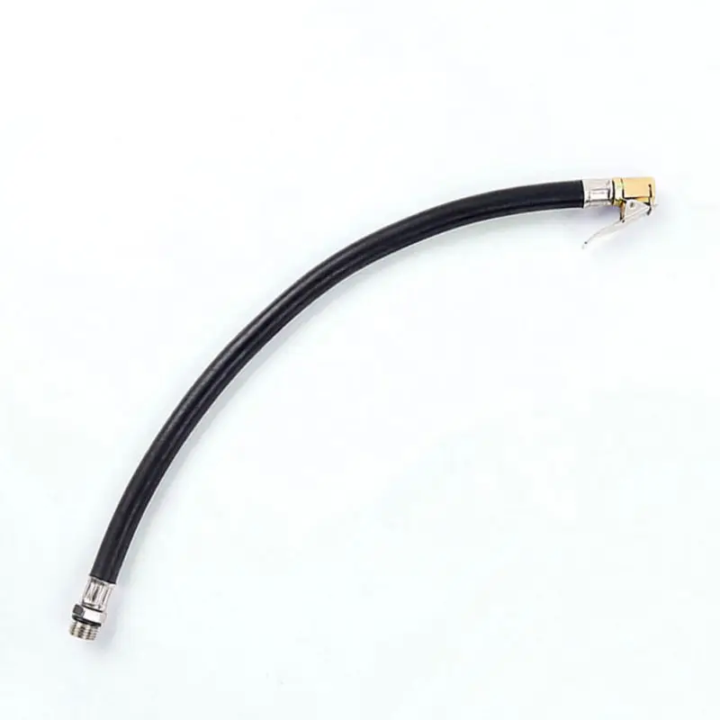 

Auto Tire Fast Inflator Self-locking Black Tube Hose Adapter Car Air Rubber Hose Lock on Clip for Twist